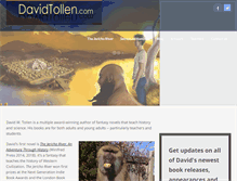 Tablet Screenshot of davidtollen.com